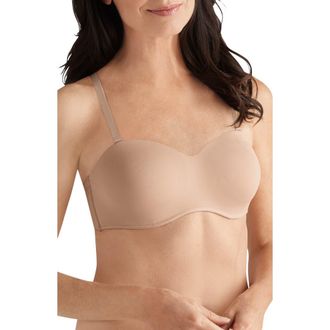Amoena Barbara Convertible Molded Underwire Bra in Nude at Nordstrom, Size 34D