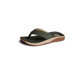 Reef The Deckhand Mens Shoes Olive/Gum : 10 D - Medium, Synthetic