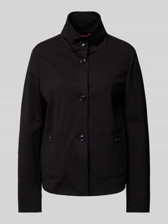 White Label Jacke mit Stehkragen in Black, Gr&ouml;&szlig;e 34