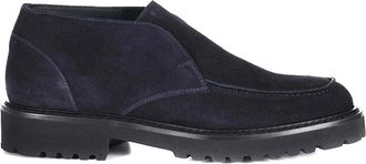 Doucal's Stivaletto - Heren - Enkellaarsjes - Blauw - 43 EU - Schoenen