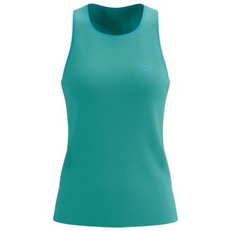 Compressport Performance Singlet Laufshirt f&uuml;r Damen | t&uuml;rkis