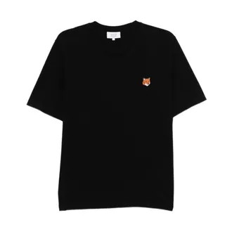 Maison Kitsun&eacute; Hombre, Camisetas, Negro, Talla: L