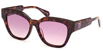 Max & Co. MO0106 55Z Womens Sunglasses Tortoiseshell Size 54
