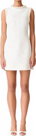 Elliatt Sia Shift Mini Dress In White