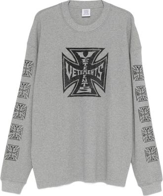 VETEMENTS Logo-print Sweatshirt