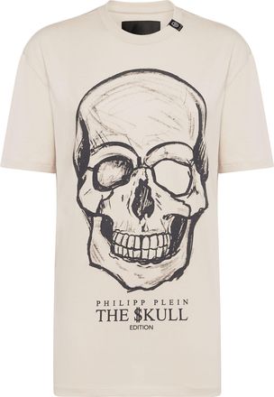 Philipp Plein T-Shirt Ronde Hals Skull