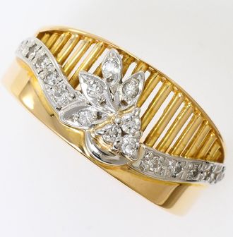 C&A Unbranded Platinum yellow gold yellow gold (18K) Platinum 900 Band Ring (Pre-Owned)