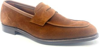 Crockett & Jones Penrose Moccasin - Heren - Loafers - Bruin - 41 EU - Leer - Schoenen