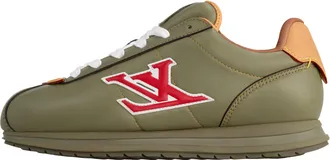Louis Vuitton Buttersoft Sneaker Khaki Green 1AIKHL