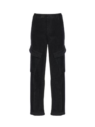 Dondup Camila Loose Trousers In Cotton