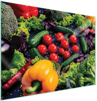 OEM Placa Protectora De Vidrio Para Estufa 70x52 Verduras