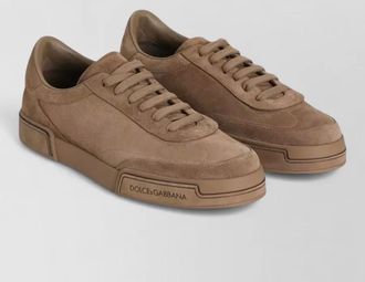 Dolce & Gabbana suede low-top sneakers