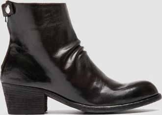 Officine Creative Wade 002 Leather Western Boots in Brown at Nordstrom, Size 39.5