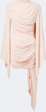 De La Vali Persia draped jersey minidress