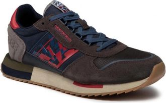 Napapijri Grijze Hardloopschoenen Casual Outdoor Sneakers - Heren - Sneakers - Veelkleurig - 44 EU - Su&egrave;de - Schoenen