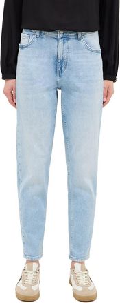 Mustang Slim-fit-Jeans MUSTANG Damen Style Brooks Relaxed Slim, Damen, Gr. 28, L&auml;nge 34, blau (200 hellblau), Denim/Jeans, 99% Baumwolle, 1% Elasthan, unifarb