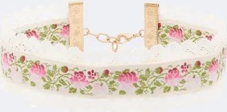 Chlo&eacute; Chlo&eacute; Choker floreale con pizzo