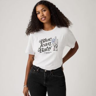 Levi's Graphic Anyday Tee - Womens - XS - Blue