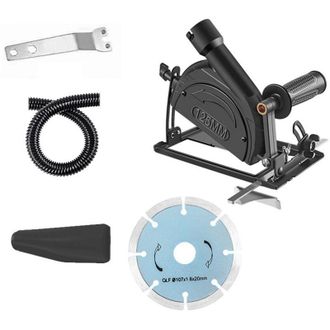 OEM Supporto Per Smerigliatrice Angolare In Metallo, Supporto Regolabile A 45&deg;, Copertura Protettiva Per Macchina Da Taglio Per Progetti Fai-da-te (1 Lama