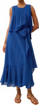 Marie Oliver Teresa Skirt In Admiral