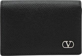 Valentino Garavani Portacarte di Credito - Heren - Portefeuilles - Zwart - ONE Size - Accessoires