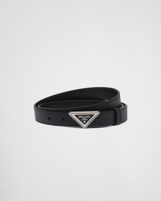 Prada Saffiano leather belt