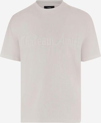 Amiri Baumwoll-T-Shirt mit Logo
