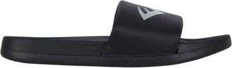 Everlast Dames/Dames Logo Sliders (Zwart/Zilver)
