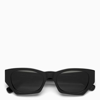 Retro Superfuture Amata black sunglasses