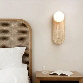 OEM Applique Da Parete Classica Per Interni, Soggiorno, Camera Da Letto, Lampada Da Parete In Pietra 110-120v 220-240v 5 W