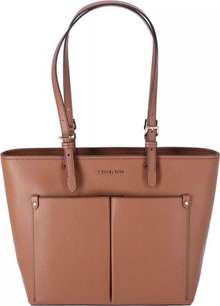 Michael Kors Jet Set Travel Medium Dubbele Pocket Tote Bruin