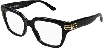 Balenciaga Bb 0437O Optisch montuur - Dames - Brillen - Zwart - 54 MM - Accessoires