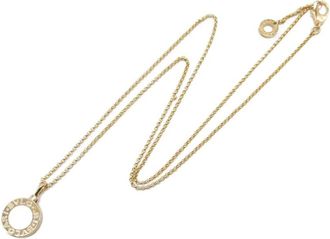 Bulgari Collana in oro rosa 18 carati con madreperla anni 2010 - Bianco