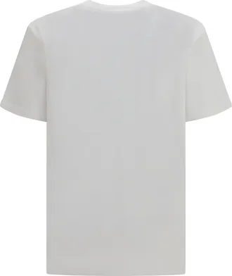 Dsquared2 Mens Metal D2 Cotton T-Shirt White T-Shirts And Polos