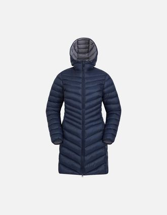 Mountain Warehouse Womens Mountain Warehouse Womens/Ladies Florence Long Padded Jacket - Navy - Size: 18