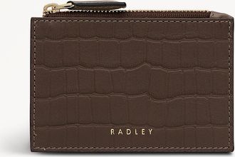 Radley London Coffee Small Zip Card & Coin Holder Alba Place SS26 Radley London