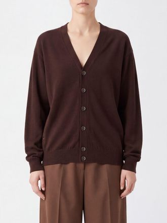 Christophe Lemaire Relaxed Fit Wool Blend V-Neck Cardigan with Buttons