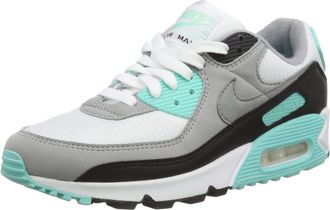 Nike Nike CD0881, Mens Running Shoe, White Particle Grey Hyper Turq Black Lt Smoke Grey, 8 UK (42.5 EU)