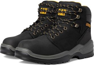 CAT Striver ST Mens Shoes Black : 10.5 D - Medium, Leather