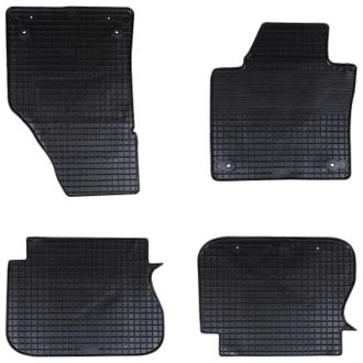 vidaXL Tappetino Per Auto 4 Pz Vidaxl