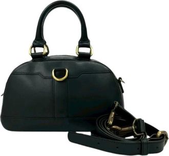 Burberry Pre-owned Handbags, female, Black, Size: ONE SIZE Pre-owned Vintage Handbag