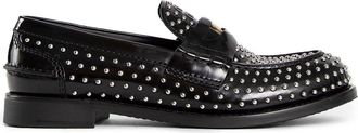 Miu Miu Penny Loafers met Studs