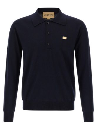 Valentino Garavani Polo Valentino Garavani Mens Vlogo Signature