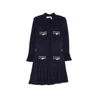 Self Portrait Charm-embellishment Mini Dress