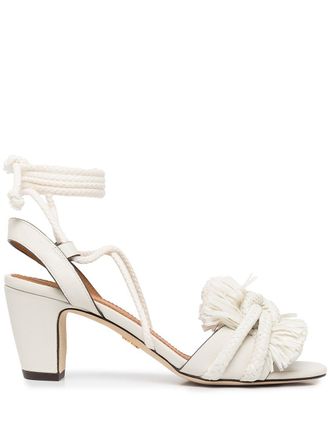 Tory Burch Sandali con tacco medio - Bianco