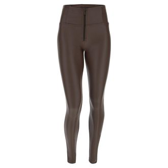 Freddy Pantaloni push up WR.UP skinny vita alta con zip similpelle