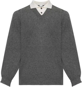 Eleventy Hombre, Jerseys, Gris, Talla: 2XL