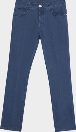Stefano Ricci Five-Pocket Cotton-Blend Jeans