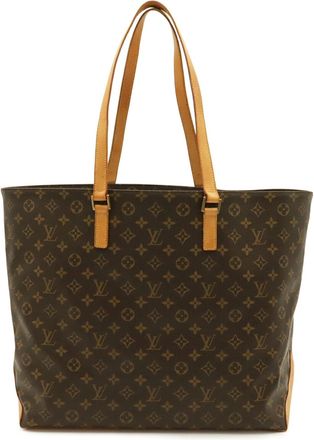 Louis Vuitton Brown Monogram Canvas Pvc Coated Canvas Shoulder Bag Tote Bag (Pre-Owned)