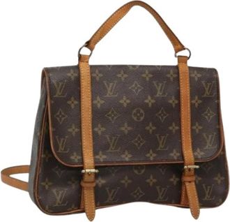 Louis Vuitton Pre-owned Marelle Sac a Dos Rugzak - Dames - Vintage Handtas - Bruin - ONE Size - Leer - Vintage